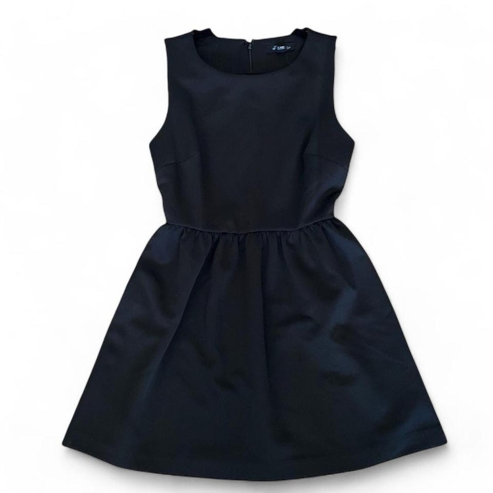 Forever 21 Black A Line Neoprene Skater mini Dress